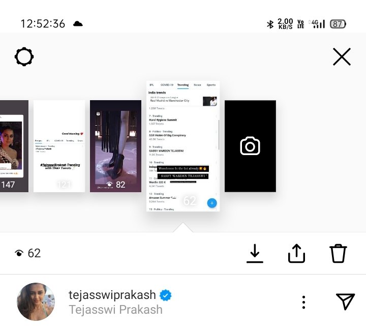 deepanshiisen's tweet image. She notice the trend ❤️

SASSY WARDEN TEJASSWI 
#LockUppWithTejasswi