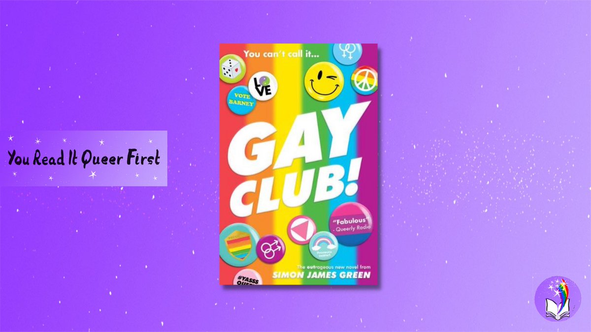 Happy publication day to <a href="/simonjamesgreen/">Simon James Green</a>’s GAY CLUB about a group of queer teens at their worst - and ultimately their best - as the whole school votes for student president of their LGBTQ+ society. Can Barney win the popular vote?

Out now uk.bookshop.org/books/gay-club…