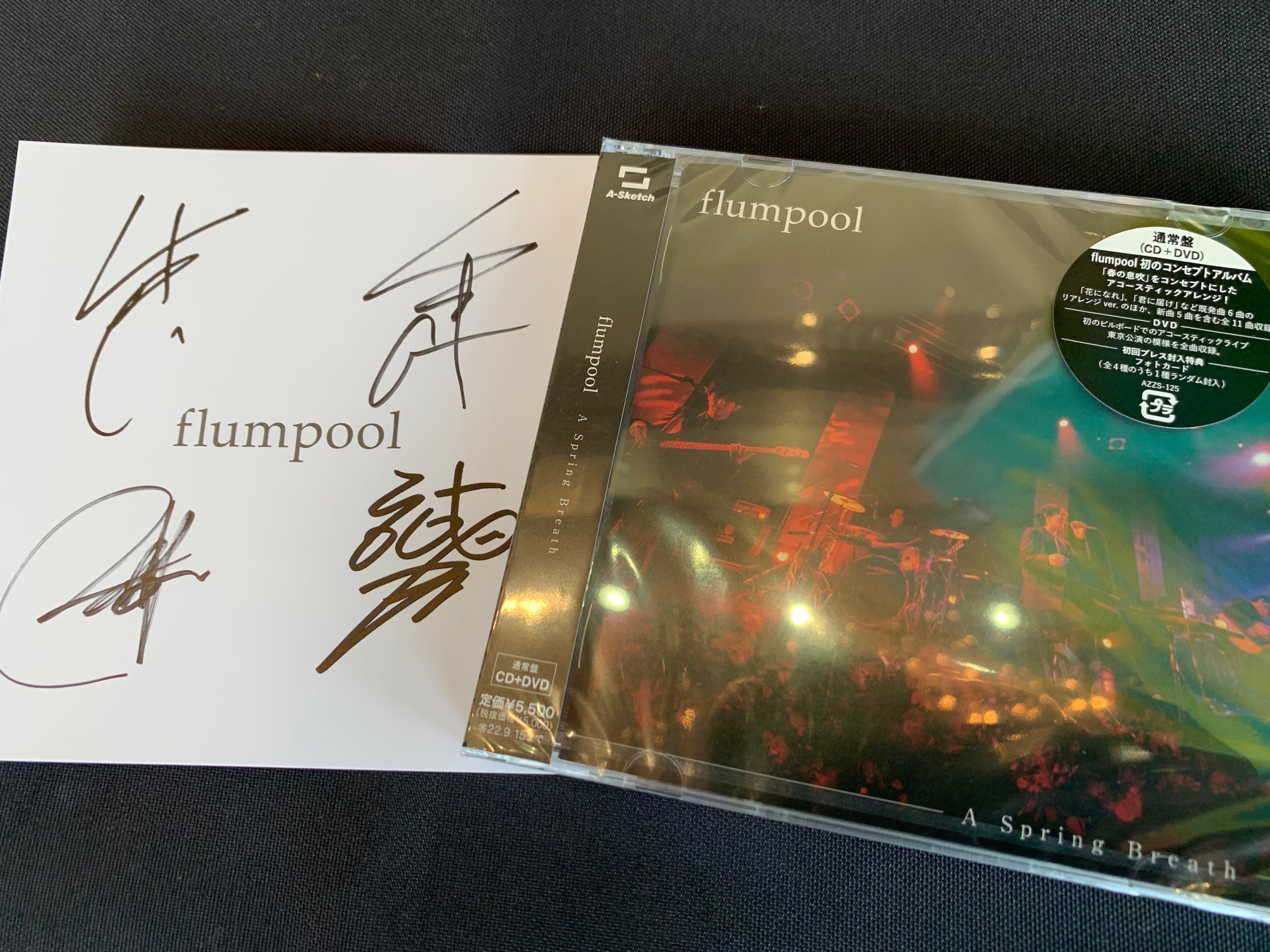 flumpool 山村隆太 サイン DVD CD ファンクラブ