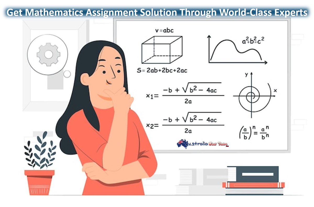Ausbesttutor's tweet image. Australia Best Tutor is one of the best mathematics solution provider company in Australia. Here you will get your mathematics assignment solution with the highest marks surety.
Get Here:
australiabesttutor.com/mathematics-as…
#MathematicsAssignment #MathematicsExpert #AustraliaBestTutor