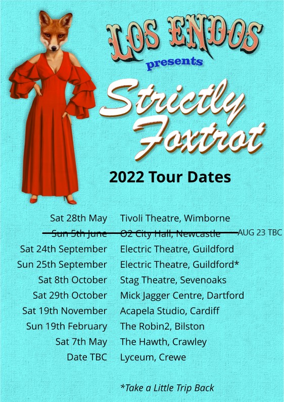 Hi Everyone
Apologies - we've moved our show at Newcastle City Hall to 5th August 23 (TBC) as it clashed with our dear Queens Jubilee celebrations. 
Hope you can make it to another venue!