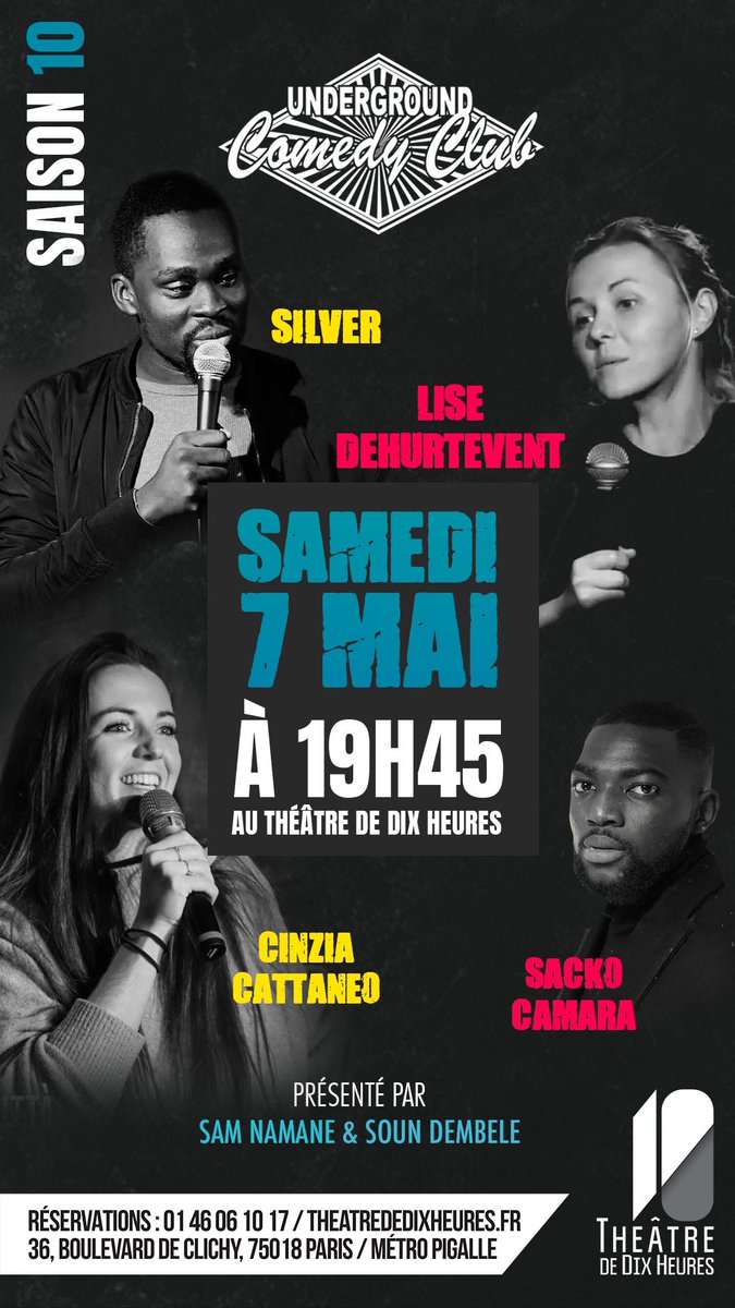 Comedyground's tweet image. Une programmation au top pour un samedi soir golri #UCC #ChampionsLeague