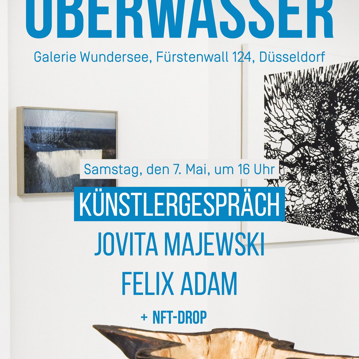Diesen Samstag, 7.5., um 16 Uhr: Künstlergespräch mit Jovita Majewski und Felix Adam in der #galeriewundersee

Und um 15 Uhr gibt’s NFTs von Jovita Majewski, Victor Moriyama, Felix Adam und Klara Landwehr auf <a href="/objktcom/">objkt</a>