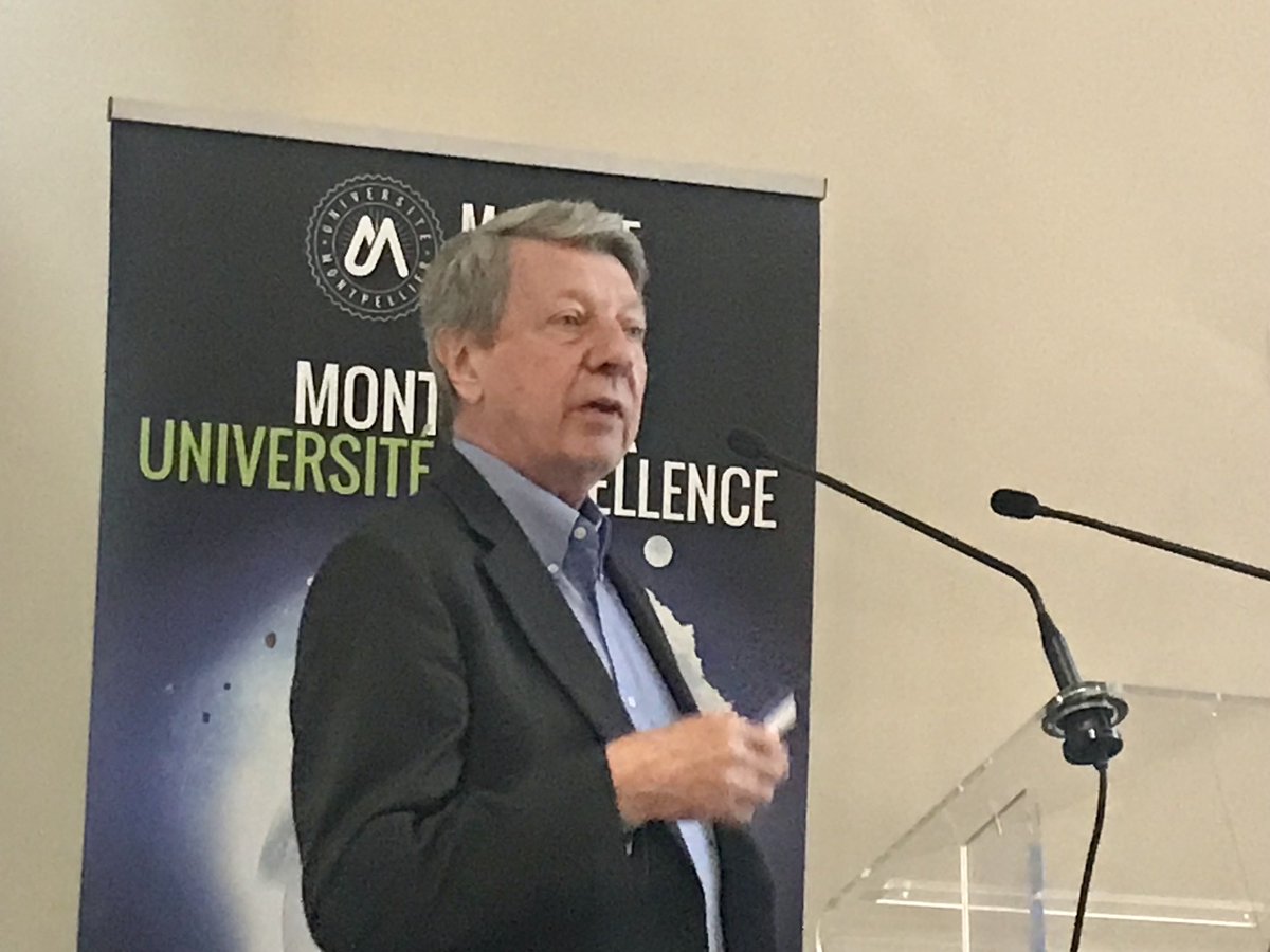 Honoré d’accueillir à l'⁦@enscmchimiemtp⁩ , l’éminent professeur Krzysztof Matyjaszewski de ⁦@CarnegieMellon⁩ University USA venu donner une conférence sur la polymérisation radicalaire. ⁦@INC_CNRS⁩ ⁦@ED_SCB⁩ ⁦@umontpellier⁩ ⁦@chimiebalard⁩