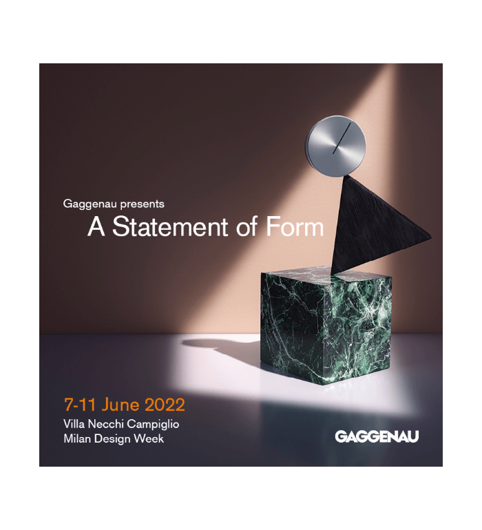 Gaggenau presents 'A Statement of Form' 
Milan Design Week 7th - 11th June 2022.

For press enquiries: rokas@limecreative.com

#MilanDesignWeek #Fuorisalone2022 #Gaggenau #SaloneDelMobile #Eurocucina

gaggenau.com/us/about-us/ne…

<a href="/LimeCreativeLDN/">Lime Creative</a>