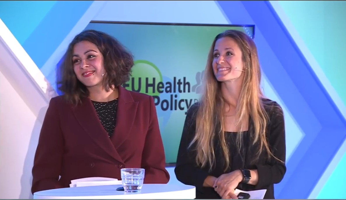 Happy faces while receiving positive feedback on @EAHL_IGBiolaw Joint Statement  on #inclusive & #equitable #EU #pharmastrategy in Brussels at #EUHPP. Well done @AMahalatchimy & @EloiseGennet  👏👏👏👍

@EU_Health @EAHLaw