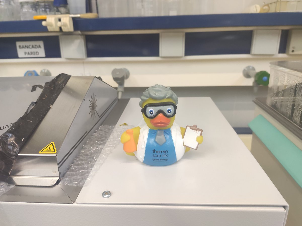 New lab member! Having fun!