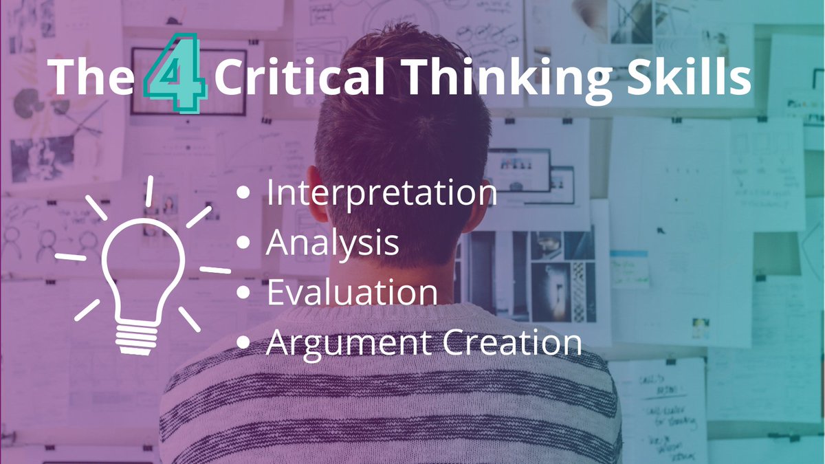 Critical thinking is more than a buzzword! It's a highly transferrable set of skills that can be learned, practiced and improved. 🧠 Read more here: endoxalearning.com/key-articles#c…
#criticalthinking #EndoxaLearning #edutwitter
