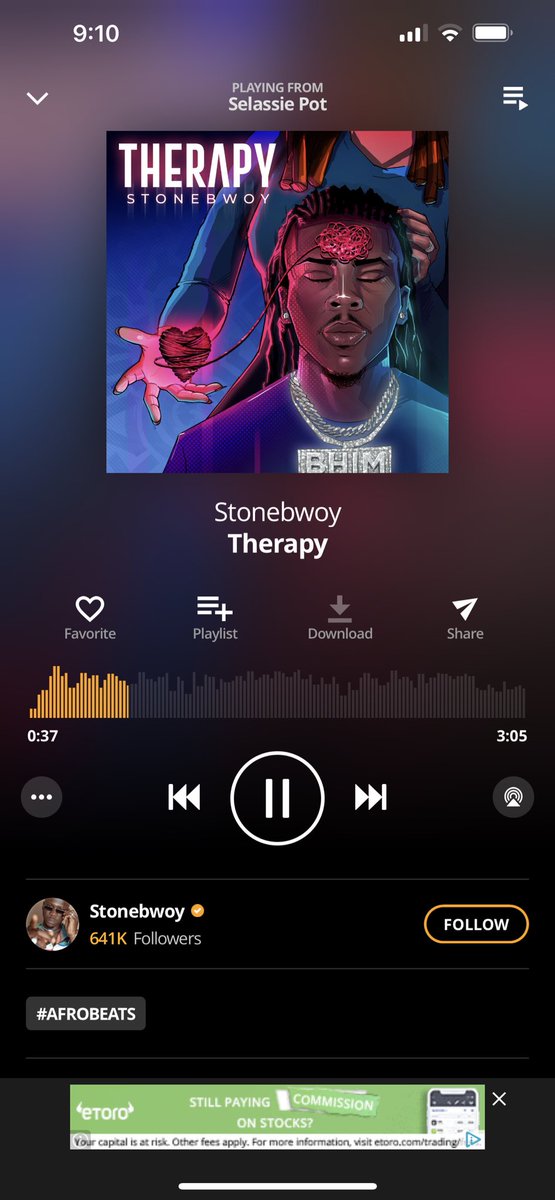 selassiepot's tweet photo. Therapy by @stonebwoy on repeat ✌️😘. Song so sweet https://t.co/9wXYYlAkh8