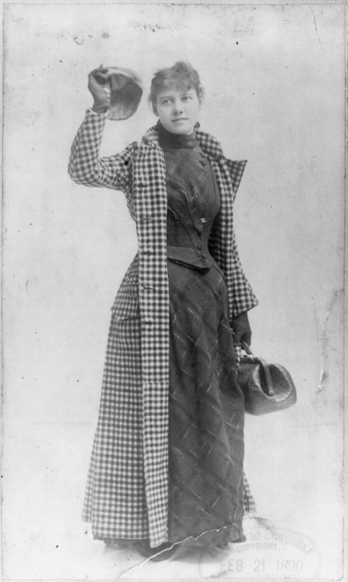 HazelGaynor's tweet photo. Happy birthday to the amazing #NellieBly who has inspired so many writers and artists over the decades. Her intrepid race around the world inspired our novel #ThreeWordsForGoodbye 🌍💼https://t.co/LR1LSsvhTW https://t.co/Nney8vRmUh
