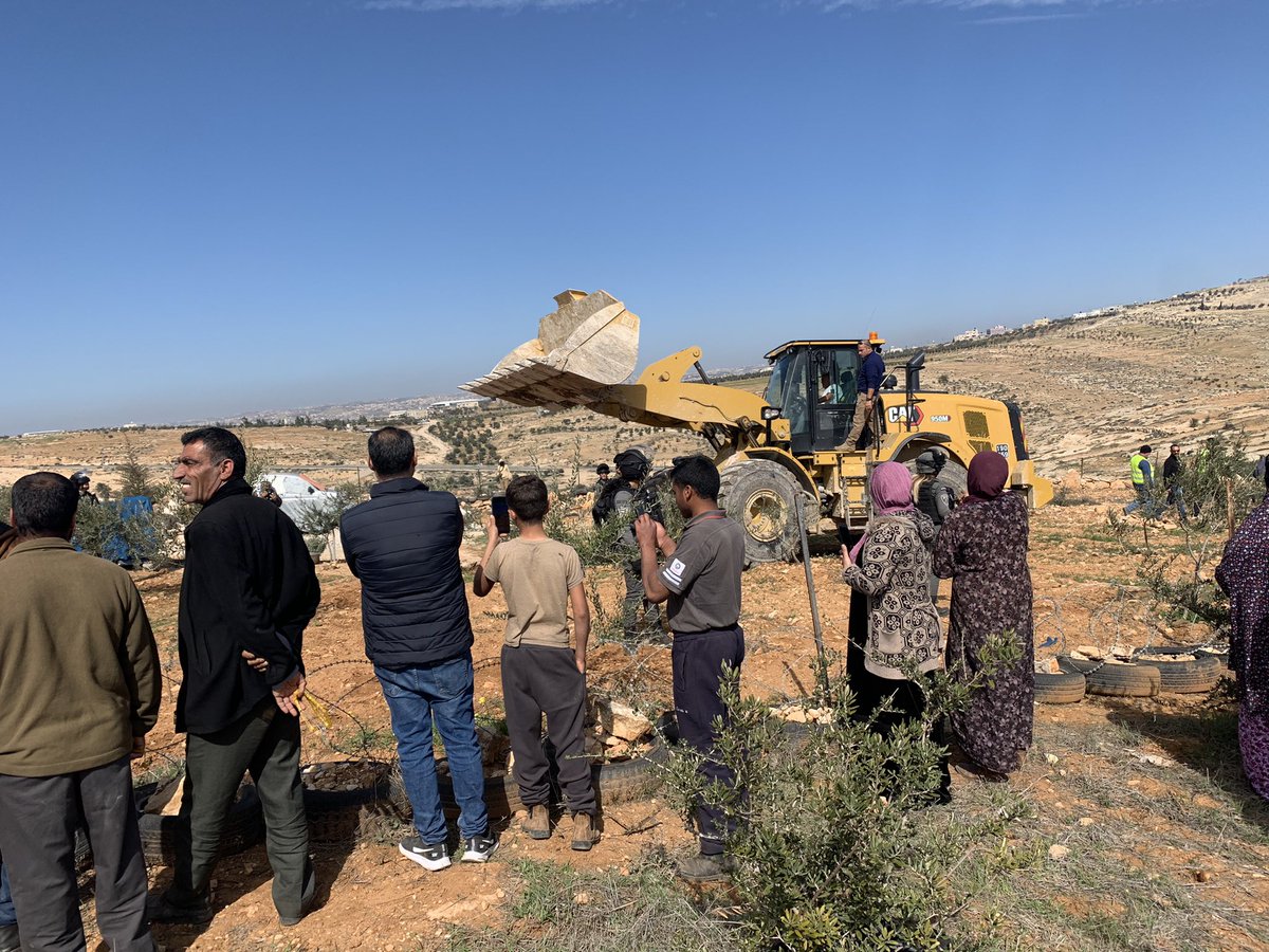 The occupation court just decided: My community will be destroyed. I live in Massafer Yatta, Palestine. An unjust 23 year long trial ended today with a verdict of mass eviction. The army can now place us on trucks, 2,400 people, and expel us from our ancient villages, one by one.