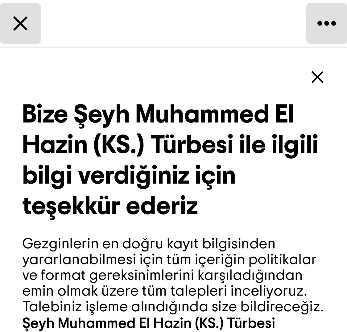 Dünyanın en büyük seyahat rehberlik şirketi olan <a href="/Tripadvisor/">Tripadvisor</a>’a Şeyh Muhammed El Hazin (KS.) Türbesi’nin eklenerek yayınlanması için girişimde bulundum. <a href="/irfantekin56/">İrfan TEKİN</a> <a href="/SiirtBel/">Siirt Belediyesi</a> <a href="/SiirtValiligi/">Siirt Valiliği</a>