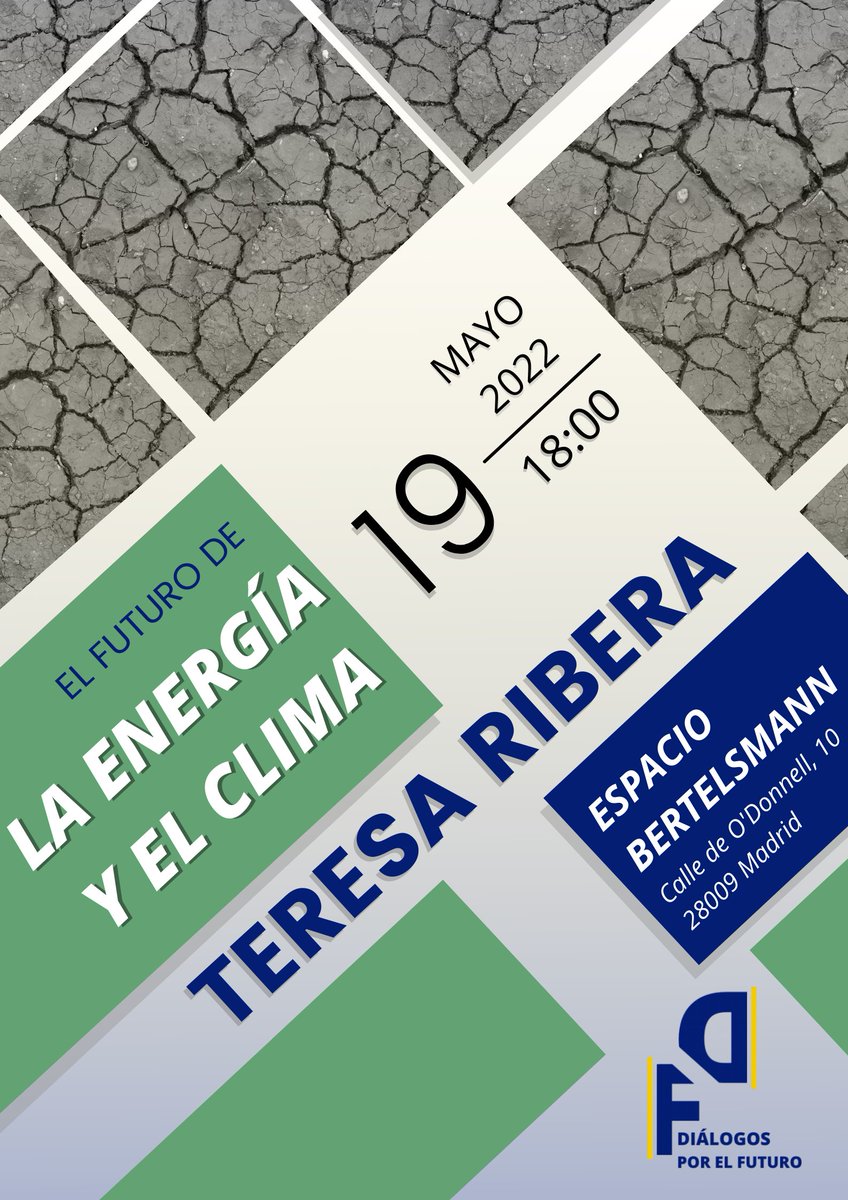 talentofuturo_'s tweet image. 🚨CAMBIO DE FECHA🚨 

¡YA ESTÁ AQUÍ EL 2º #DIÁLOGOSXFUTURO !

El Diálogo por el Futuro de la Energía y el Clima con 
@Teresaribera , vicepresidenta tercera y ministra de 
@mitecogob.🌍

¡Te esperamos el jueves 19/05 a las 18h en el 
@e_bertelsmann !🤓

⏩bit.ly/dxfclima