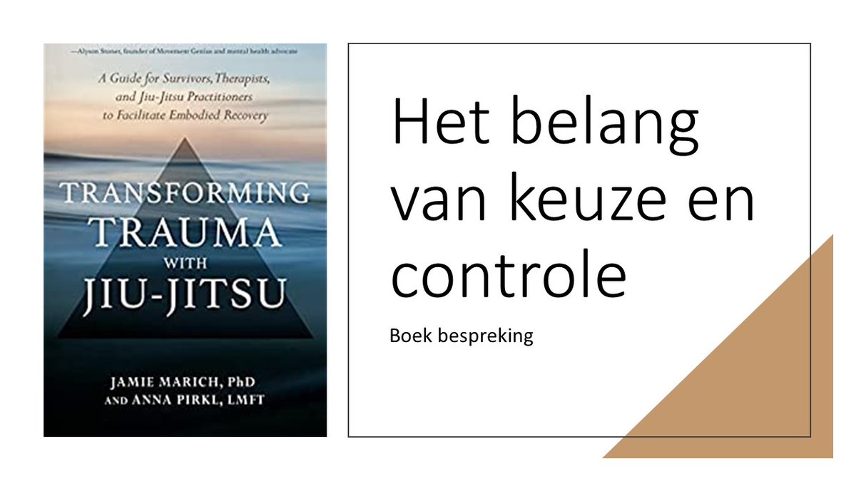 Waarom bevroor de studente in mijn BJJ les en explodeerde de militair in een andere BJJ les? En wat had dat te maken met mijn lesgeven? Ik ben niet zo’n ‘trauma geïnformeerde docent’ als ik dacht kom ik achter bij het lezen van dit boek. Lees de rest op mijn blog.
