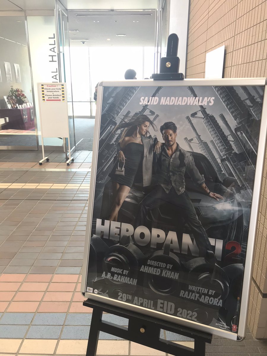 I watched heropanti2 today. It was only one chance in Japan. But I want to watch it at least 10 times. I really really enjoyed it.Tiger Shroff. you made my day. Thank you. We Love U so much‼️ #TigerShroff #Heropanti2