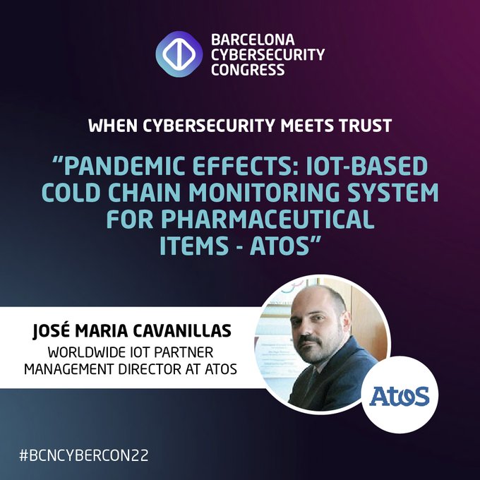 AtosES's tweet photo. Durante el #BCNCYBERCON22 se abordará la necesidad de reforzar la #seguridad en todos los sectores para minimizar los efectos de un ataque por parte de ciberdelincuentes. No te pierdas la intervención de José Maria Cavanillas, el 10 de mayo a las 2:10 pm➡️ https://t.co/4lUxQthRG7 https://t.co/80MzCn8ZcD