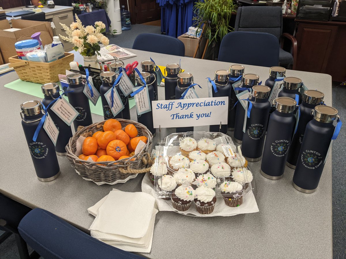 MikeMcEachern's tweet photo. Thank you to the best boss @CordioChristine for the staff appreciation day. @The_CALC https://t.co/fNRQfdis8d