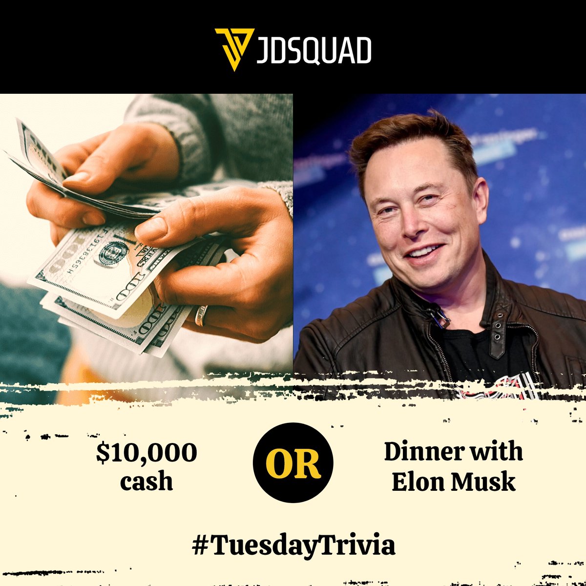 Tech_Clipper's tweet photo. Which would you rather do?????
#TuesdayTrivia #tech #techtuesday #elon #techtips #JDSquad https://t.co/HuyM6mKGPm