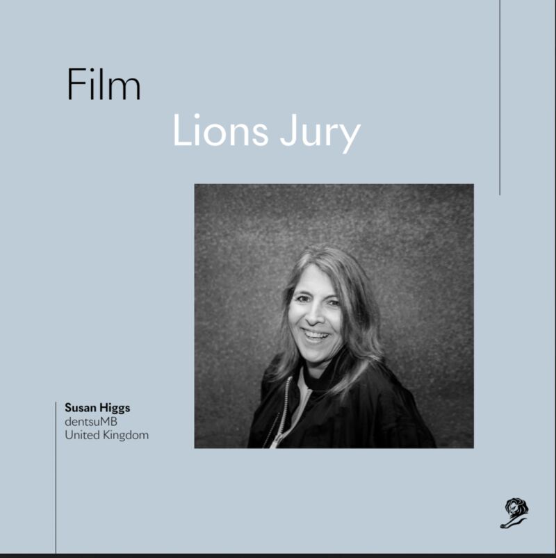 Congratulations to our Joint ECD Sue Higgs <a href="/ladysusan101/">Ladysusan</a> on being asked to be a Film Juror for Cannes Lions 2022.  #canneslions2022