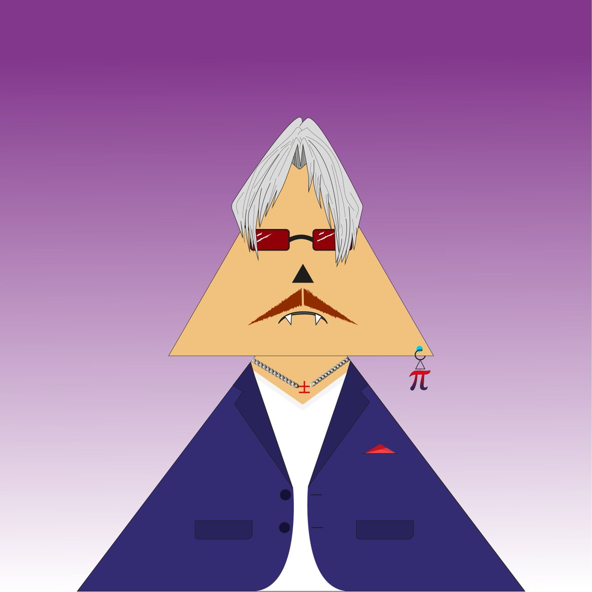 FreeAngleNFT's tweet photo. look at this stylish🌟 #FreeAngle 🔺
straight from the mathematical world🌎with the symbol 𝝅 earring ✨
check the whole #NFTcollection 👇 https://t.co/g7e7WENKkm
#NFTs #NFTart #NFTartists #polygon #OpenSeaNFT https://t.co/MjgIWL4Pho