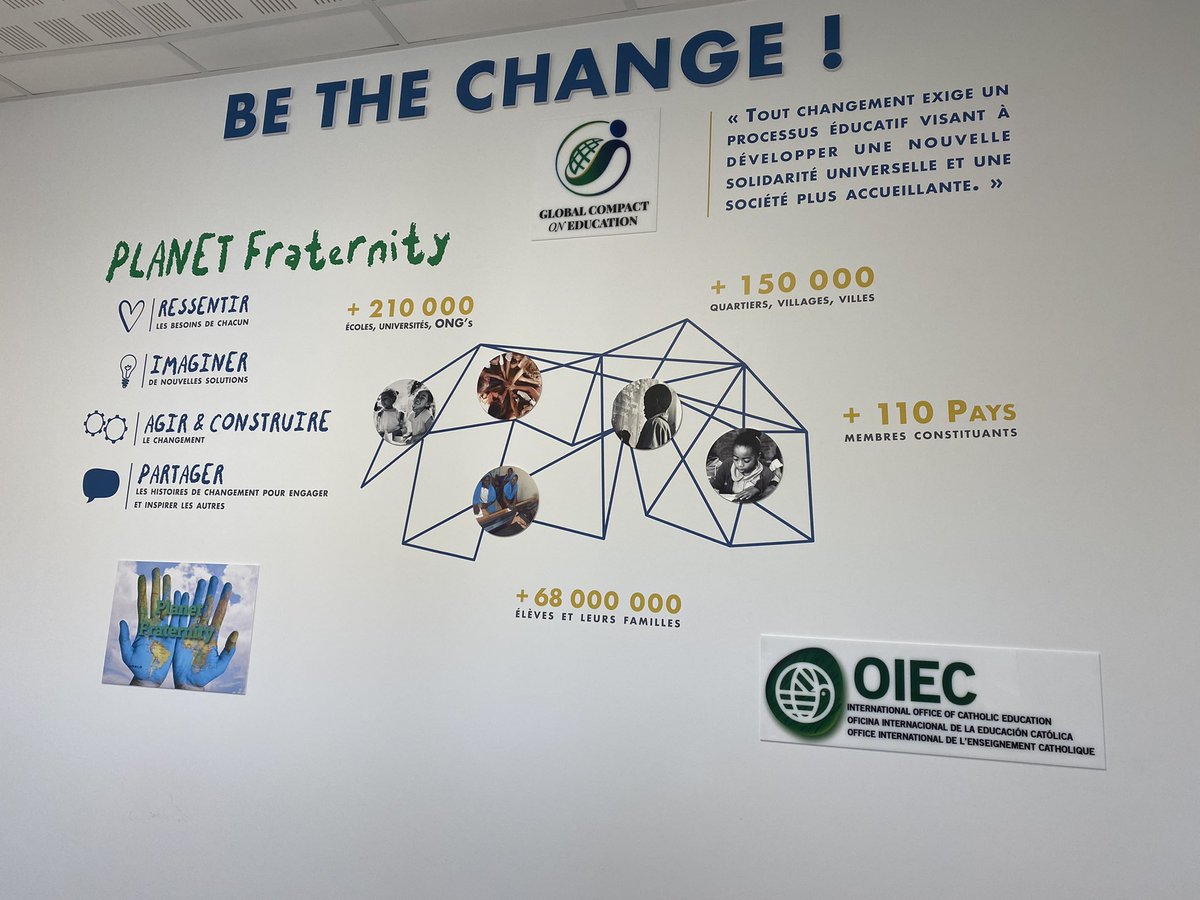 Honored to visit La Providence Catholic school in Fecamp, France and talk with students about their amazing experiences with app.planetfraternity.com