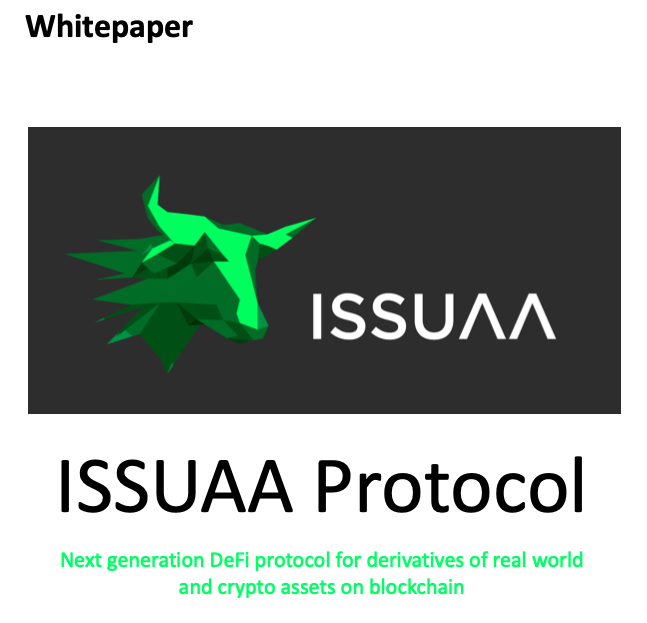 issuaaOfficial's tweet photo. We have also updated our Whitepaper to cover the changes coming with V2. Enjoy reading...
https://t.co/oScMYBZPWp
#ISSUAA #whitepaper #DeFi https://t.co/3rnyUXJE3S