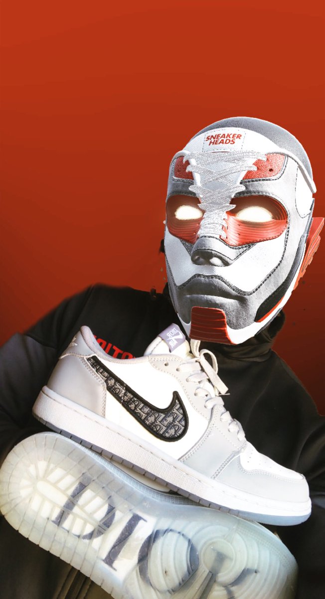 twit_jboi's tweet photo. This filter is so dope @sneakerheadsoff and thank you @ill_lawi for creating this 🃏❤️🖤!👟. 
This is my submission for #FlexYourSneakerheads as !👟!Jokerrrr🃏🦅/ #5536 

@Ak_inside @zone6meta @dt_smat 
Let’s get some likes and retweets guys @OkaforReginald2 @nftlovabug https://t.co/GPuMytpFfz