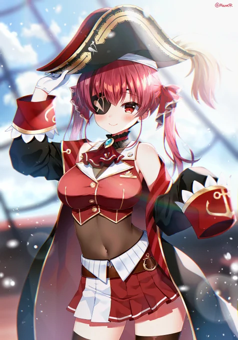 マリン出航〜!🏴‍☠️
 #マリンのお宝 