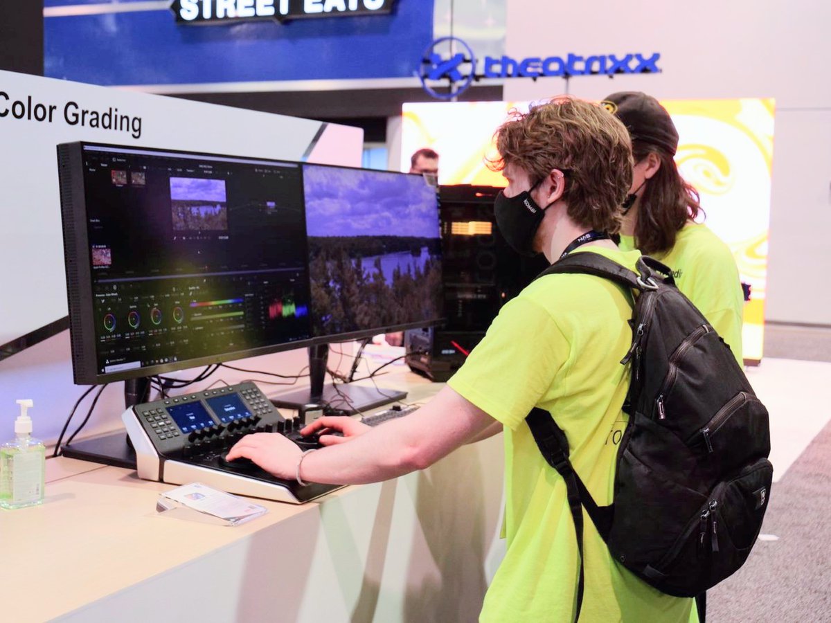 ASUS's tweet image. Thank you guys for visiting us at @NABShow ! 
Have you found the perfect #ProArt device for your creative workflow?🖥️🎨
  
If you didn’t make it to NAB, here are a few highlights. 

#NABShow2022 #CreatewithASUS #ExploreBeyondTheLimits