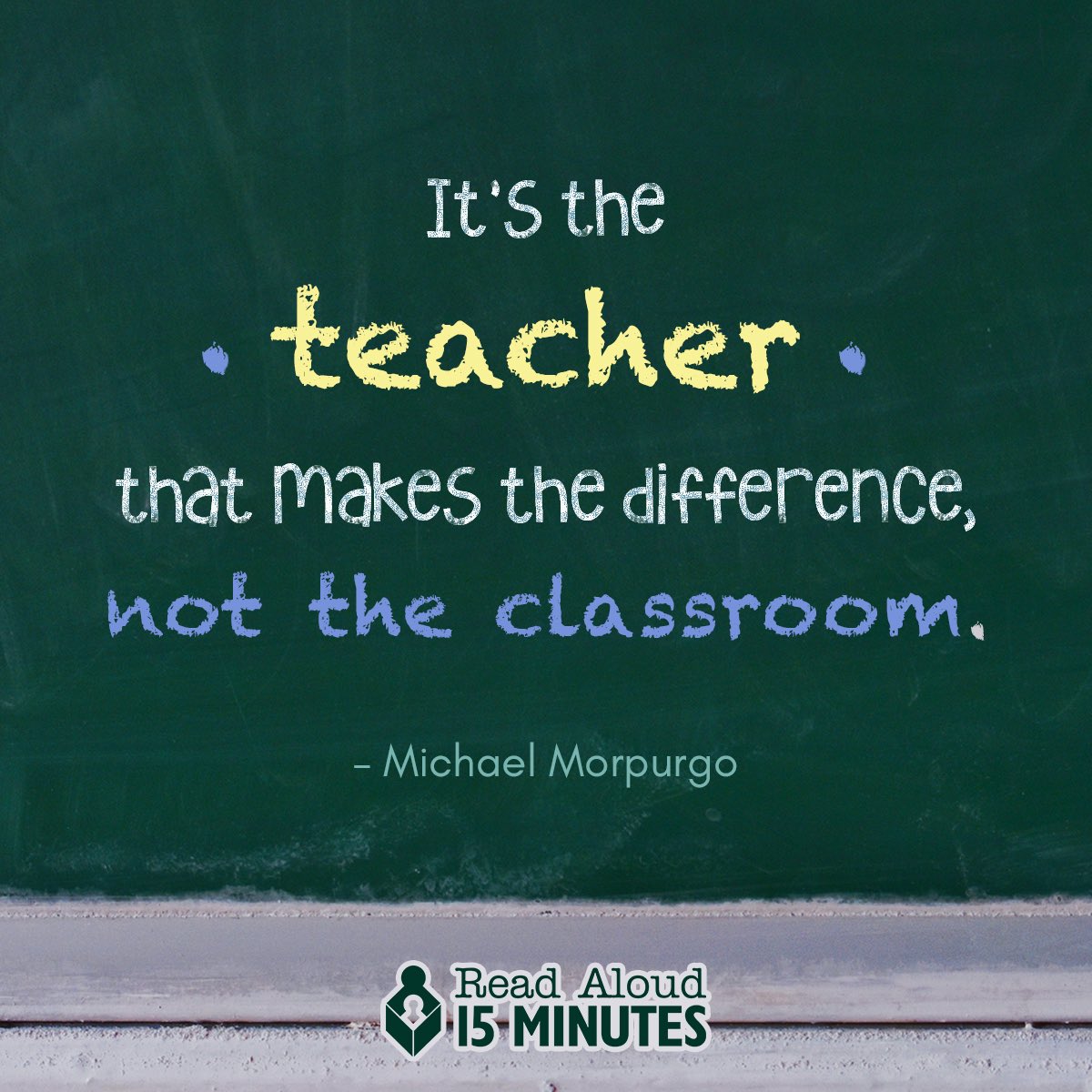 Happy National Teacher Appreciation Day! Teachers change the lives of millions of children every day. #ThankATeacher