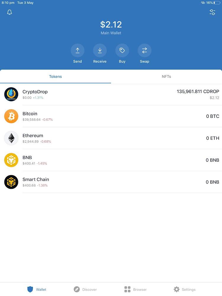 Armin3681's tweet photo. @cryptodropgg Also this is the other screenshot https://t.co/r3M8Dk9nUf