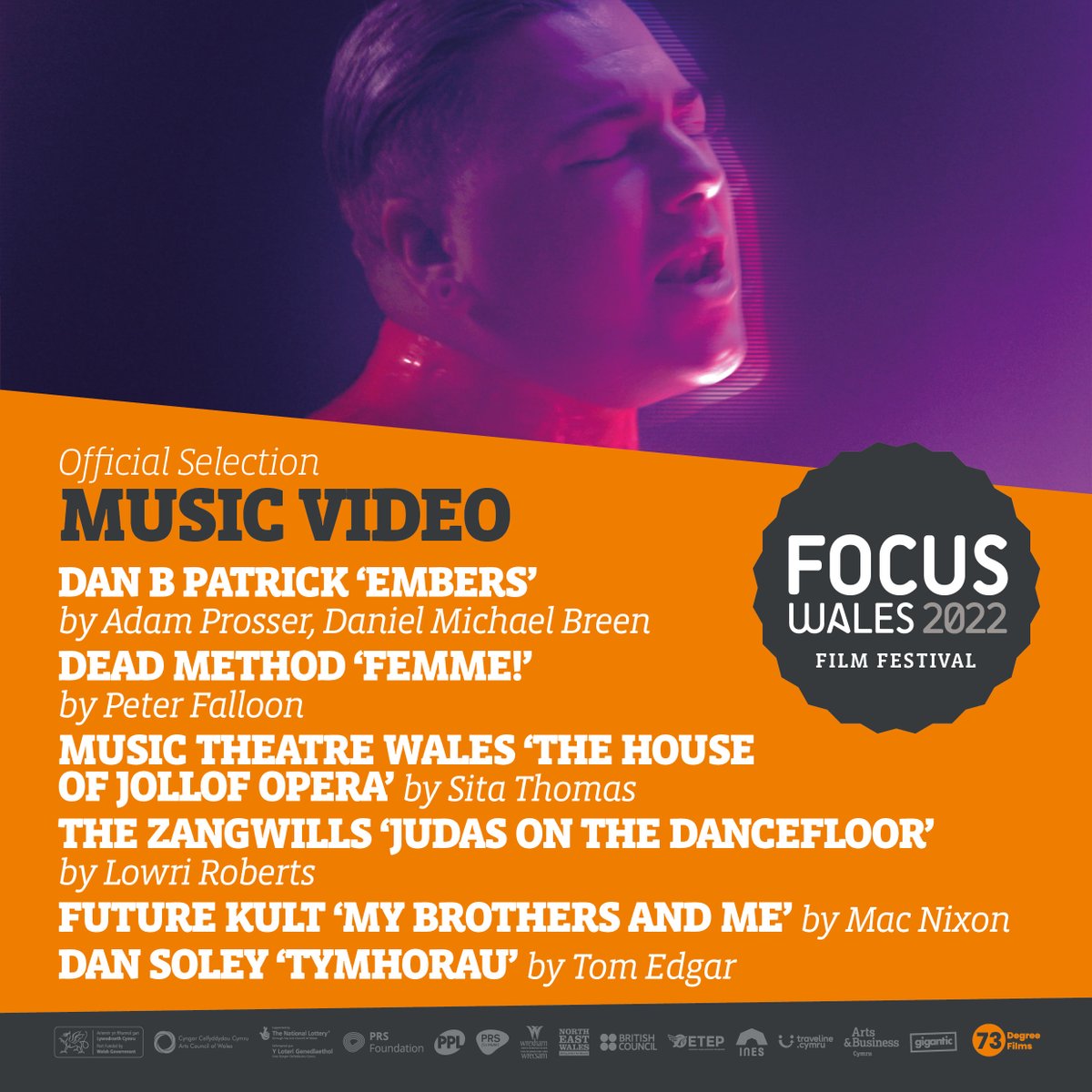 73degreefilms's tweet photo. Congratulations to all the filmmakers selected for the @FocusWales Film Festival 2022 🎉📸

This year's film festival takes place on Friday 6th May (6-8pm) and Saturday 7th May (10am-5pm), inside the brand new Hafod Theatre at Coleg Cambria 😁

Info &amp; tix: https://t.co/485T6eYSPF https://t.co/A2ufhHGH9k