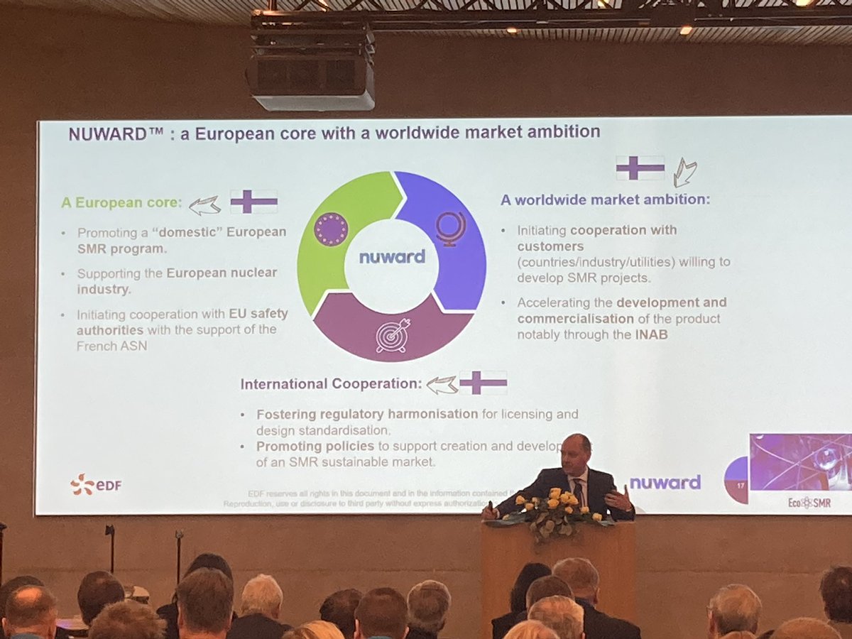 Baldi invites Finns to join the international push to make SMRs a reality.