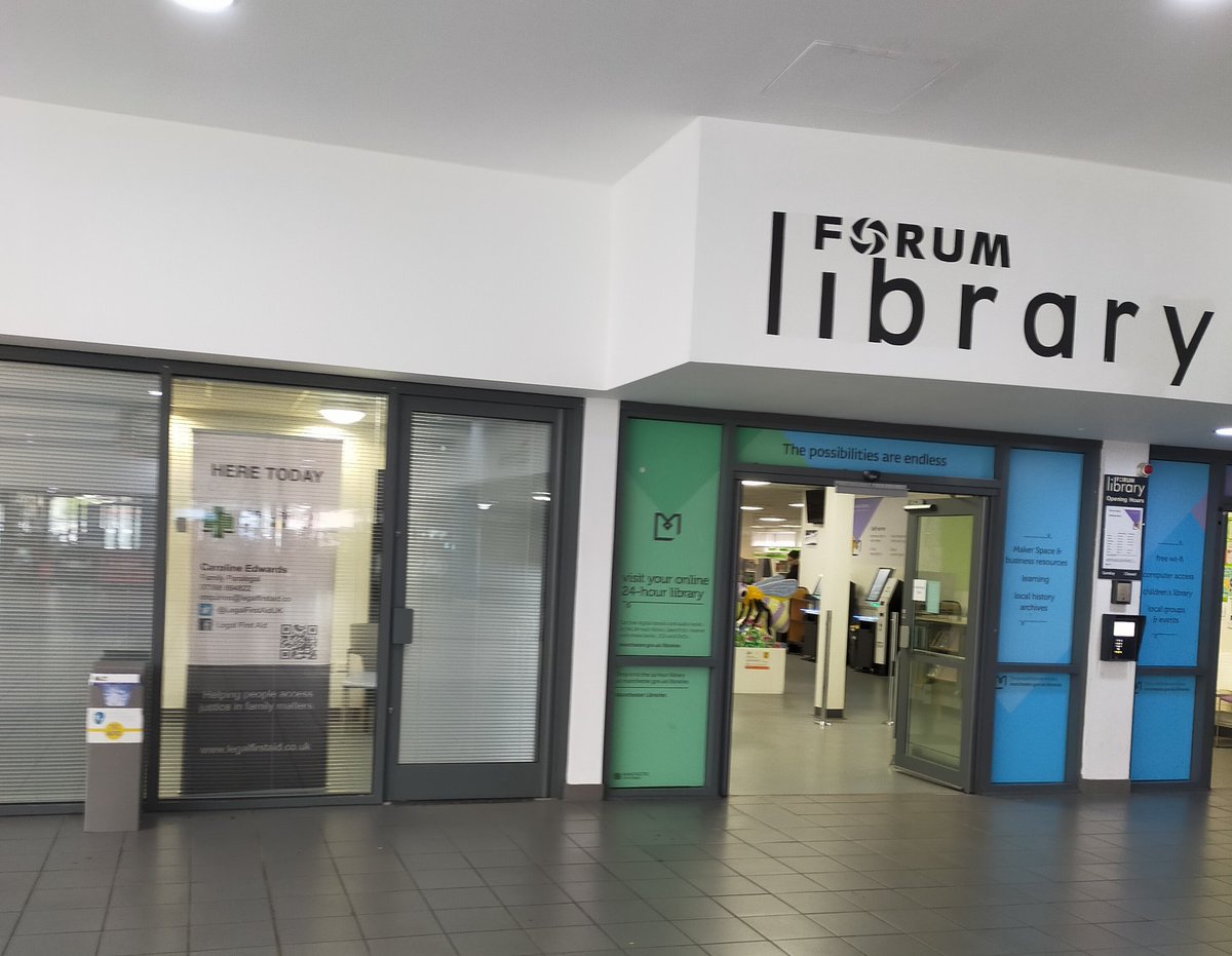 Good Morning 
If you are passing, please pop in. I shall be here until 2.00pm today. #heretohelp #community #family #children @CllrMaryM @ForumCentre @intouchwyth @MancLibraries @timwhiston @S_A_Russell @Mensdomestic @womensaid