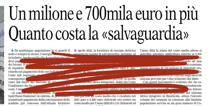 dukana2's tweet photo. La salvaguardia di cosaโฆesattamente?? ๐Milioni di euro per โ๏ธnon fare analisiโฆo farle finteโ๏ธmantenere parassiti e bere acqua avvelenata ๐#Basilicata #Orroreeee https://t.co/DwvcPv0L8z