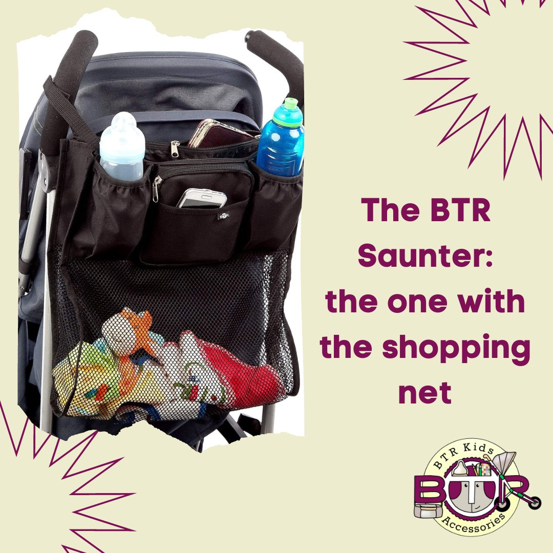 BTRDirectKids's tweet photo. 💗Check out the BTR Saunter with its in-built shopping net. The organiser itself is slimline yet spacious enough to hold the essentials. 
🥦The distinguishing feature of the BTR Saunter is its large shopping net 🙌
✨Get yours now for just £19.99 inc p&amp;p: https://t.co/8HmzXHygOb https://t.co/u8sCettM8d