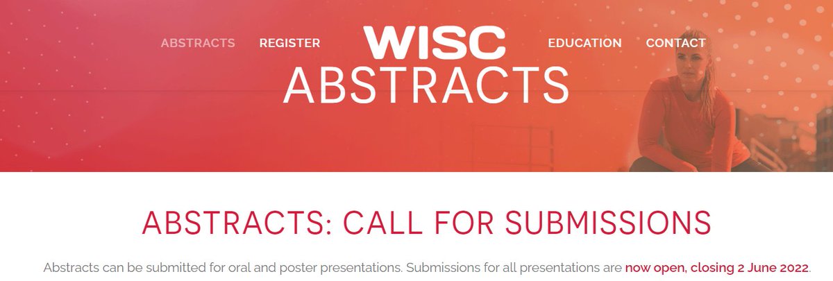 <a href="/WISCongress/">Women In Sport Congress 2025</a> <a href="/theAIS/">Australian Institute of Sport</a> <a href="/LaTrobeSEM/">La Trobe SEMRC</a> <a href="/LaTrobeHERsport/">La Trobe HERsport</a> <a href="/latrobe/">La Trobe University</a> <a href="/WLSolutionsLtd/">White Leaf Solutions</a> Are you researching women in sport?? This congress will showcase leaders in their fields, &amp; provide opportunities to present your research findings and ideas in a collaborative environment. 
Open for abstract submissions now: womeninsportcongress.org.au
Abstracts submitted via email