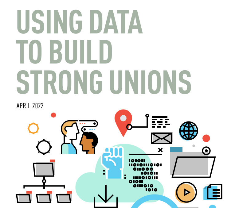 Last week I joined <a href="/Unions21/">Unions 21</a> in London to launch our new report 'Using data to build strong unions'. unions21.org.uk/ideas/defining…

It provides practical case studies, ideas &amp; questions to help unions do more with data and to build on some great work already taking place 🧵1/5