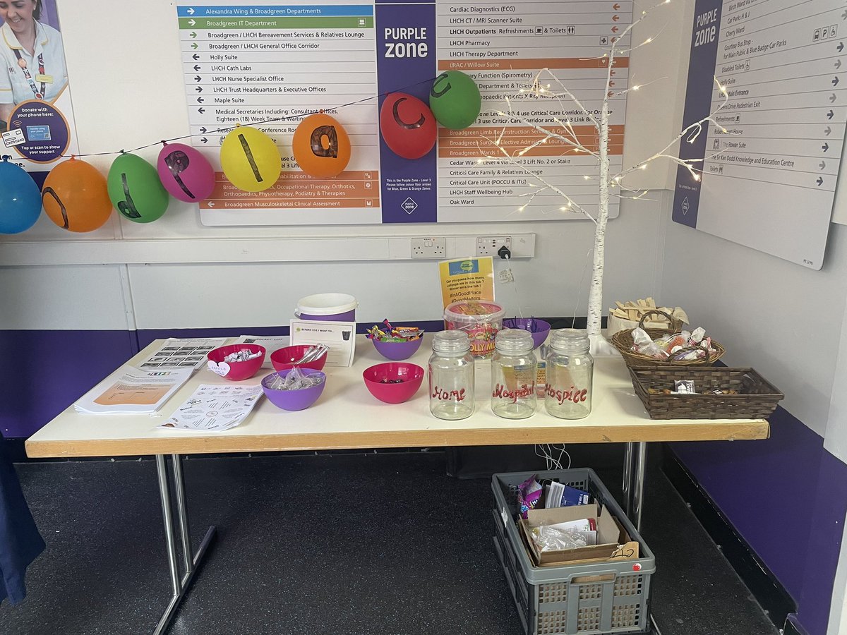 chloemccormack's tweet photo. #inagoodplace #dyingmatters @LHCHFT 💜 https://t.co/mm8YYz3pUe