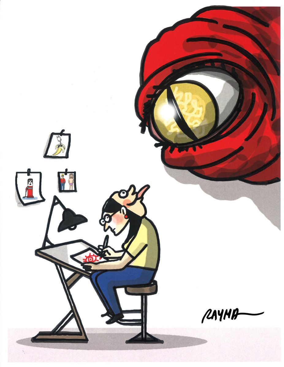 CoEMediaFreedom's tweet photo. The Safety of Journalists Platform thanks @CartooningPeace, the international network of cartoonists committed to the promotion of freedom of expression, for the artwork used to illustrate the new 2022 Report.
➡️https://t.co/2giUjPgJVp
#WorldPressFreedomDay #EuropeForFreeMedia https://t.co/YNfODXuxgc
