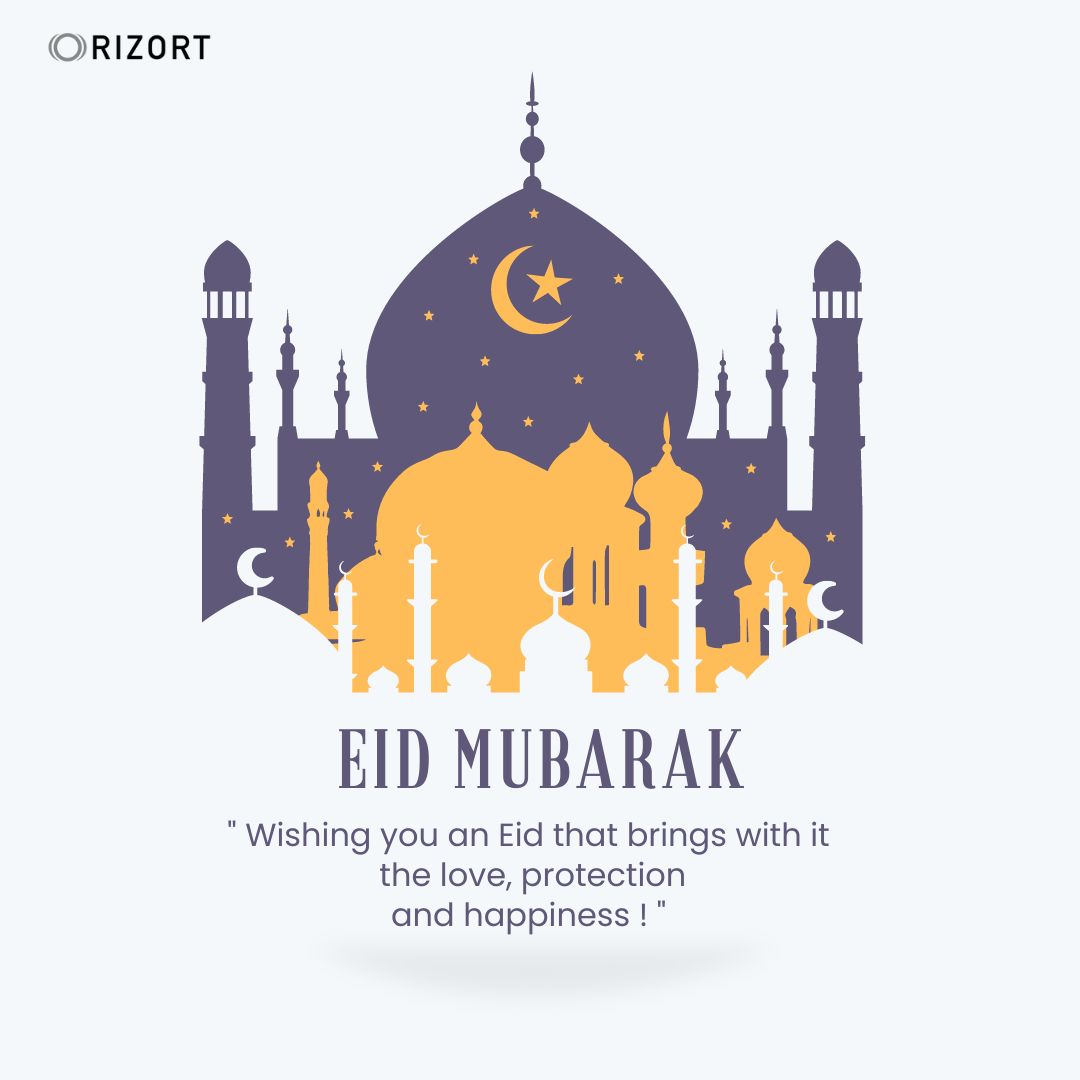 RizortVacations's tweet photo. With the arrival of Eid, let's say goodbye to another amazing year and welcome the new ocean of opportunities knocking on our door. Eid Mubarak!
#eidmubarak2022 #happyeid #rizort #corporateculture #rewardandrecognition #employeeappreciation #employeewellness https://t.co/qc0bsKxZfX