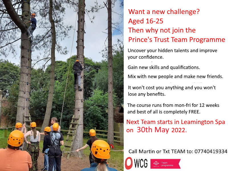 Leamington Spa Prince's Trust Team Programme tweet media