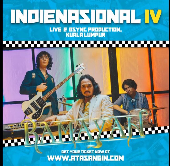 #ONGROUND LIVE : <a href="/_atasangin/">Atas Angin MY</a> presents INDIENASIONAL IV
ft. <a href="/KugiranMasdo/">MASDO!</a> <a href="/ryotjones/">ryotjones</a> <a href="/ramayanmusik/">RAMAYAN</a> &amp;more
at BSYNC Productions, 26JalanPermai, OffJlnRobsonHeights #KL
SATURDAY July2 
TICKETS : atasangin.com/event-ticket/p…