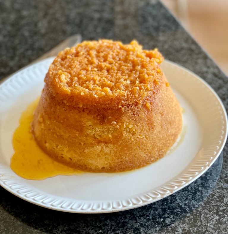 stevejamesltd's tweet photo. This is not just any #spongepudding. This is a delightfully light #lemonsponge with a sticky #goldensyrup breadcrumb top, steamed until fluffy & #delicious. Anyone else hearing the slow voice of the lady from the well-known supermarket food ad?! ๐#tuesdaythoughts #dessert https://t.co/ZkPAhkFRUw