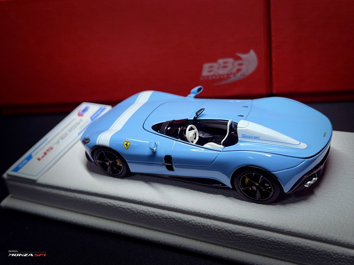 kindarksc's tweet photo. BBR 1/43
Ferrari Monza SP1
Azzurro La Plata https://t.co/1ciCTeCTRw
