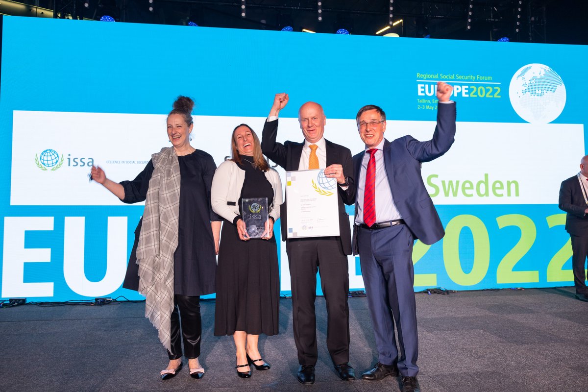 ISSA-Social Security (@issacomm) on Twitter photo We congratulate the <a href="/Pensionsmynd/">Pensionsmyndigheten</a> Sweden 🇸🇪 for winning the #ISSAGoodPractice Award for Europe 2022
The Withdrawal Planner is an easy-to-use digital tool for retirement planning integrating both public and private pensions
#ISSARSSFeurope
issa.int/news/swedish-p… We congratulate the <a href="/Pensionsmynd/">Pensionsmyndigheten</a> Sweden 🇸🇪 for winning the #ISSAGoodPractice Award for Europe 2022
The Withdrawal Planner is an easy-to-use digital tool for retirement planning integrating both public and private pensions
#ISSARSSFeurope
issa.int/news/swedish-p…
