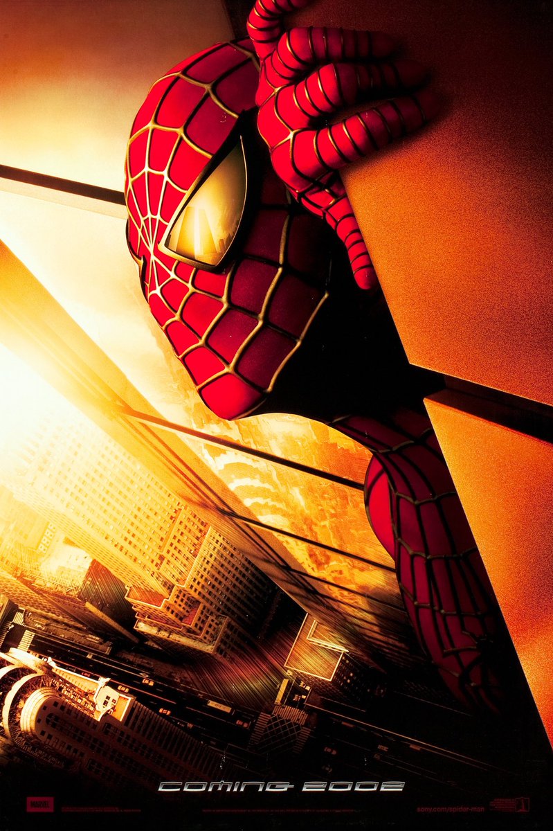 RT @REAL_EARTH_9811: 'Spider-Man' was released in theaters 20 years ago today. https://t.co/iotl3IUc38