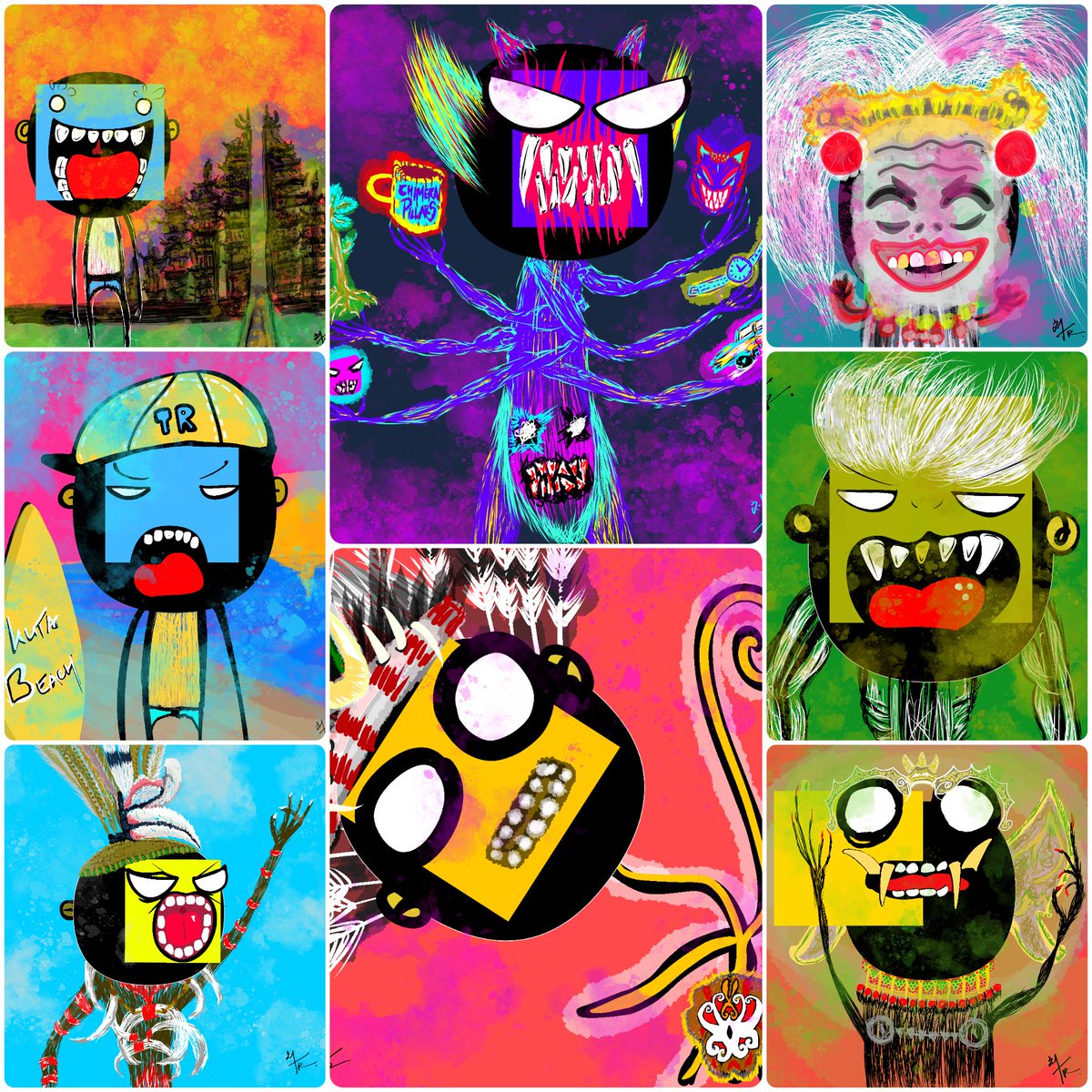 Travelboys17's tweet photo. Travel Your Imagination
🌈#travelboys already travel to Papua, Bali, Aztec, Georgia, Kalimantan, USA.
💎All are handdrawn
🔥Live Now, Drop every Saturday
⭐️22 Sold
 🎢Start from 0.007 polygon
🗼@opensea https://t.co/4UgLg14cEh
#NFTCommunity https://t.co/jlfpItofYh