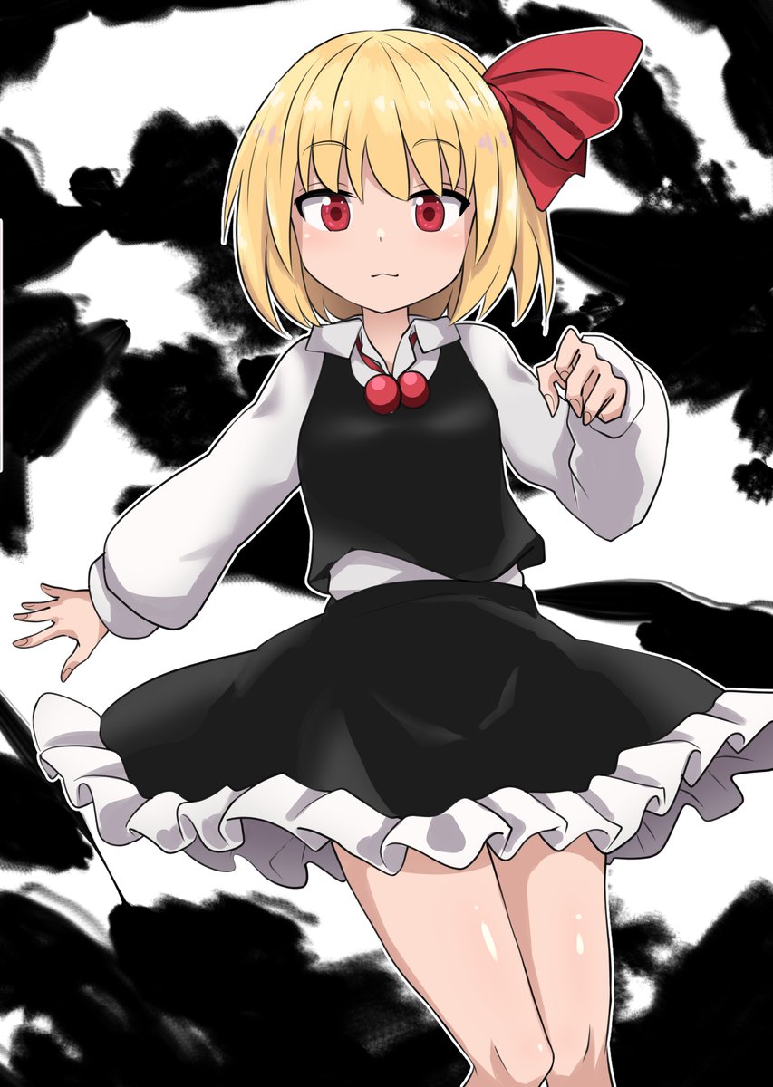 ルーミア(東方プロジェクト) 「ルーミア 」|怪獣王チャプス@例大祭き39bのイラスト