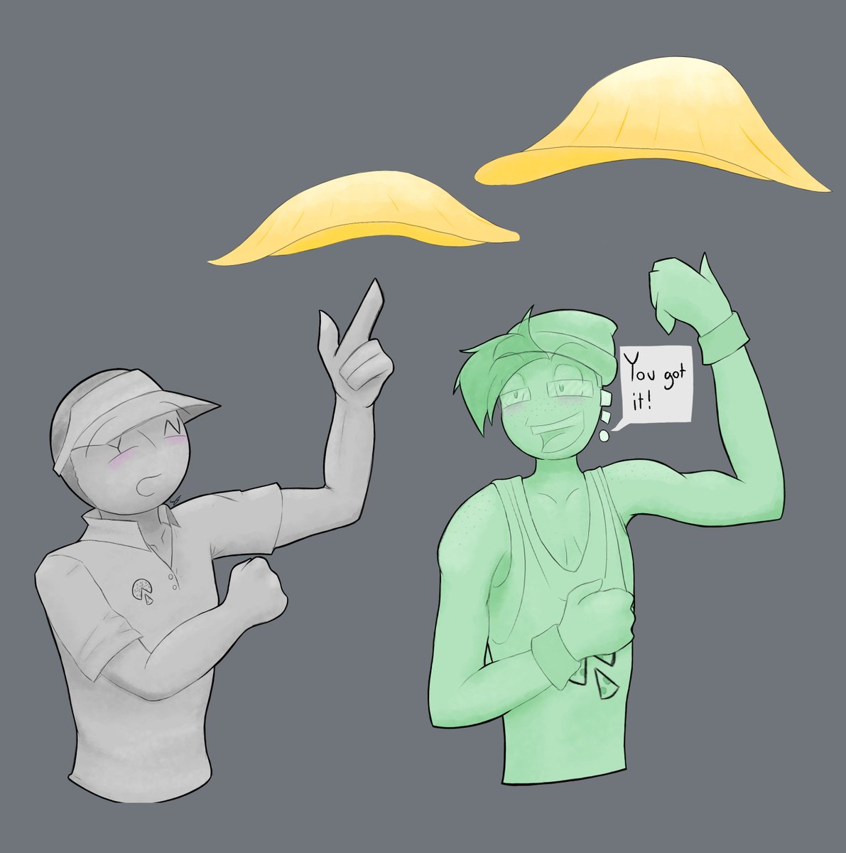 eromirg's tweet photo. Had a idea of "what if Y/N and TK worked for a pizza joint"
Y/N being a runner and TK being the dough master~💚

#YourBoyfriendGame #YourBoyfriendYN #yourboyfriendtk #YourBoyfriendfanart https://t.co/WCbJZ5x0FJ